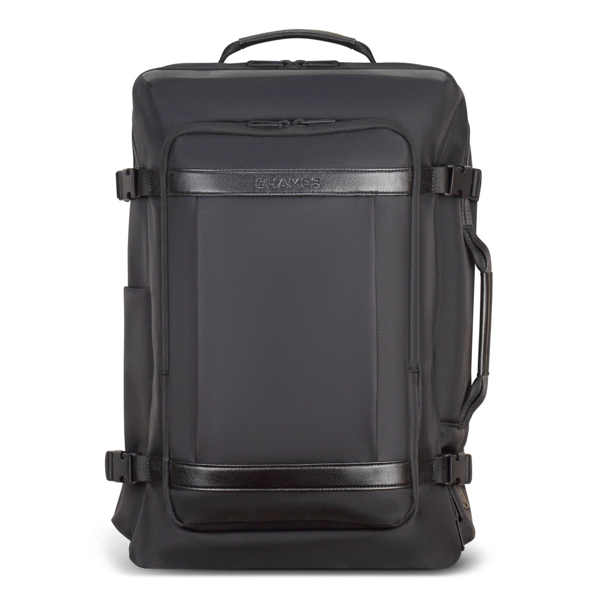 Champs Onyx Collection - Carry-On Backpack with Usb Port - Black