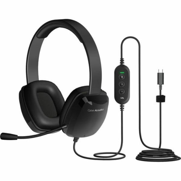 Picture of Cyber Acoustics AC-6014 EDU K12 USB C Stereo Headset