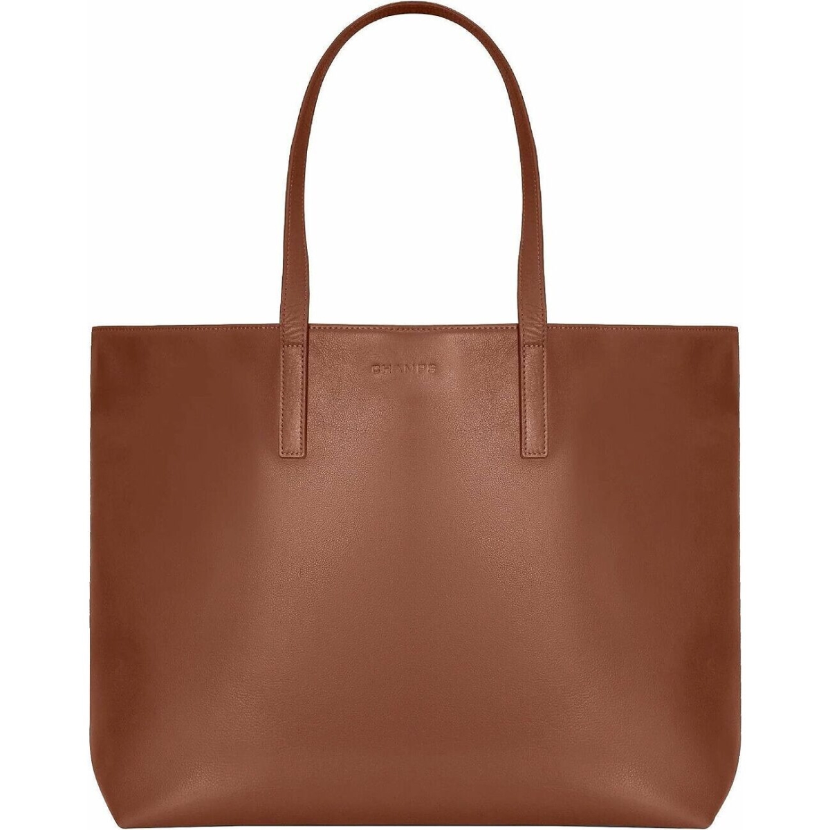 Champs Onyx Collection Open Tote - Brown