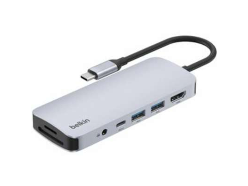 AVC009fqSGY-V2 7-in-1 USB-C 4K60 Multiport Hub 4K60