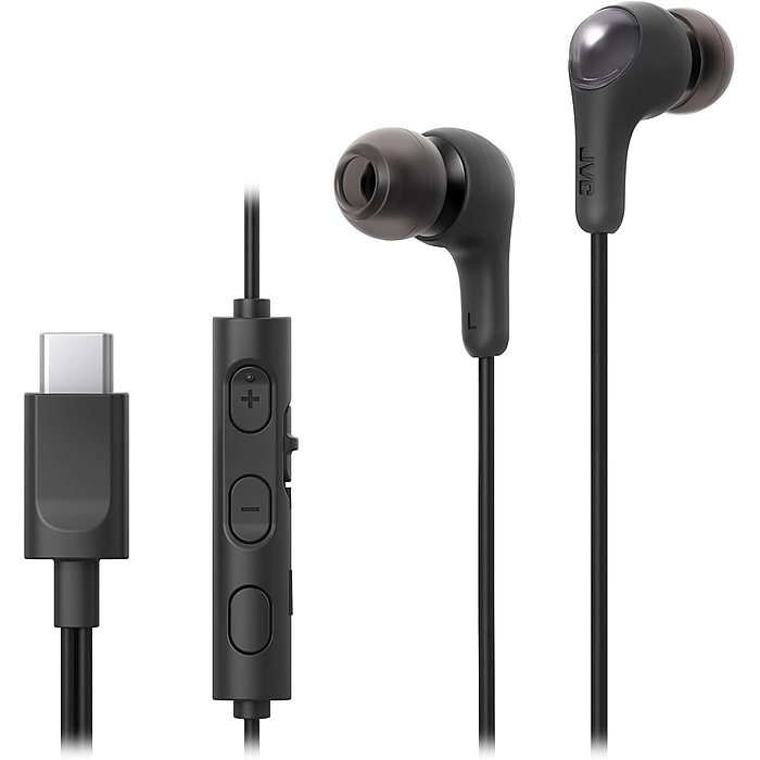 Picture of JVC America HA-FR9UCB USB C Inner Earphones - Black