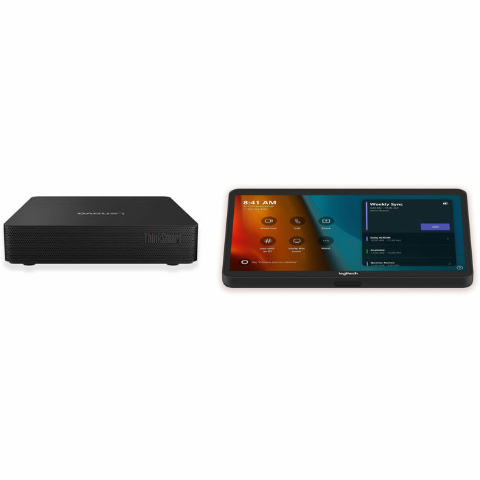 Picture of Logitech TAPMSTBASELNV4 Think Smart Core Gen 2 Video Conference Equipment Microsoft Teams Rooms Base Kit