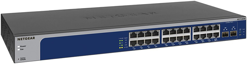 XS724EM-200NAS 24PT MGIG Easy Smart Switch