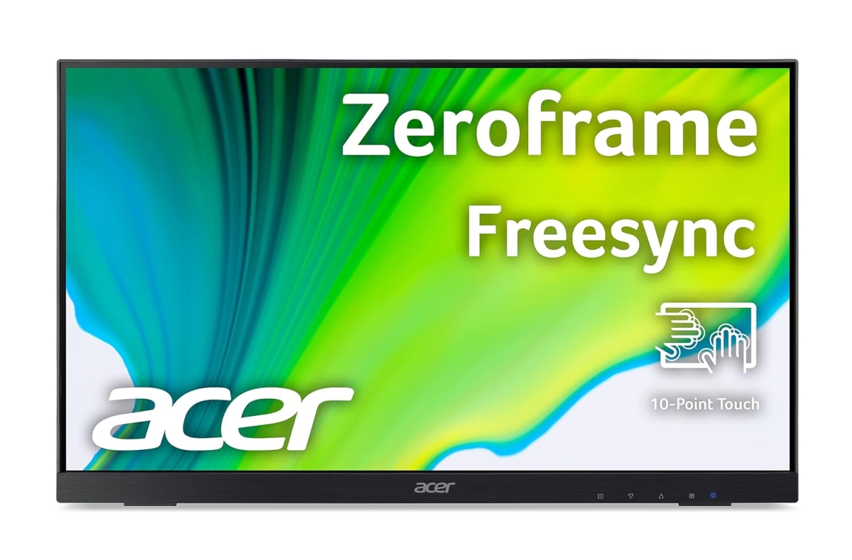 UM.WW2AA.E01 22 in. UT222Q 16-9 Ratio E Class Full HD Touchscreen IPS 1920 x 1080 Resolution In-plane Switching Technology LED Monitor - Black