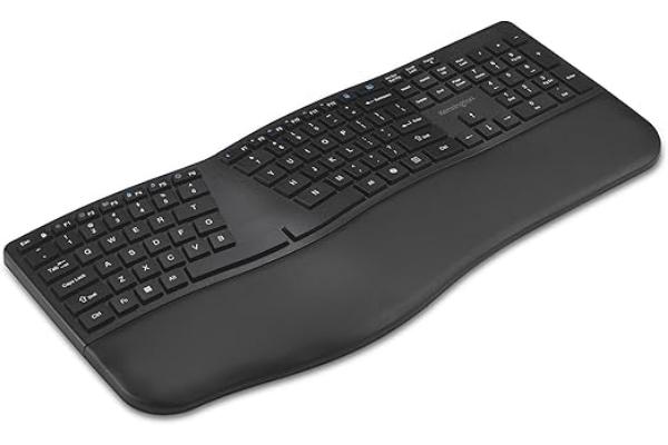 K72485NA Pro Fit Ergo KB680 EQ Wireless Keyboard - Bluetooth & 2.4GHz Connection - Rechargeable - Ergonomic Design, Split-Keyboard