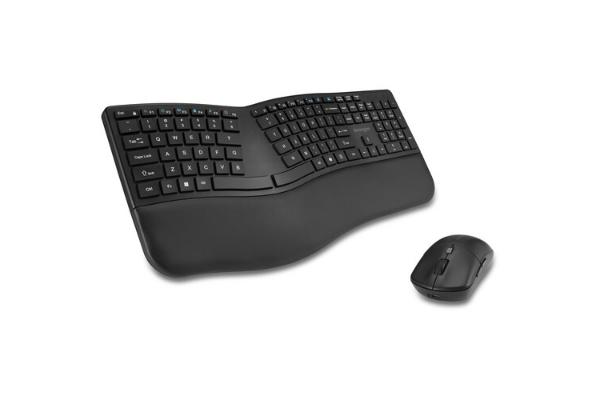 K72486NA Pro Fit Ergo KM680 EQ Rechargeable Keyboard & Mouse Set, Black