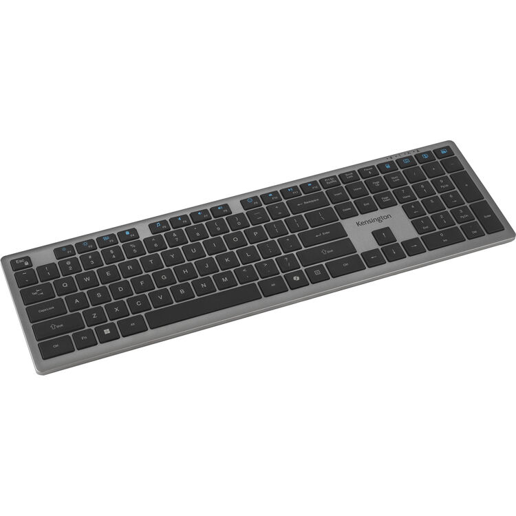 K75408NA KB535 EQ Rechargeable Multi-Device Wireless Keyboard, Space Gray
