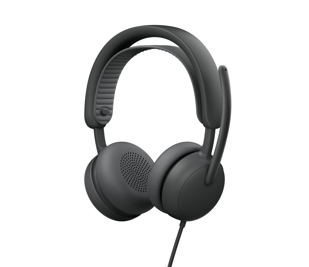 Logitech 981001612 623 ft Zone Wired 2  Casque AntiBruit Avec ANC Hybride Adaptative Headphones44 Graphite