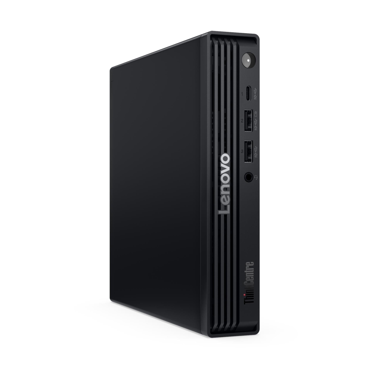 13A40027US ThinkCentre M70q Gen 6 Mini PC U5225T 32GB 512GB Windows 11, Black