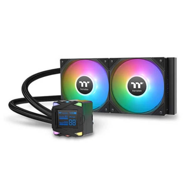 Thermaltake CL-W471-PL12SW-A TH240-S V3 ARGB Sync AIO Liquid Cooler - Snow Edition