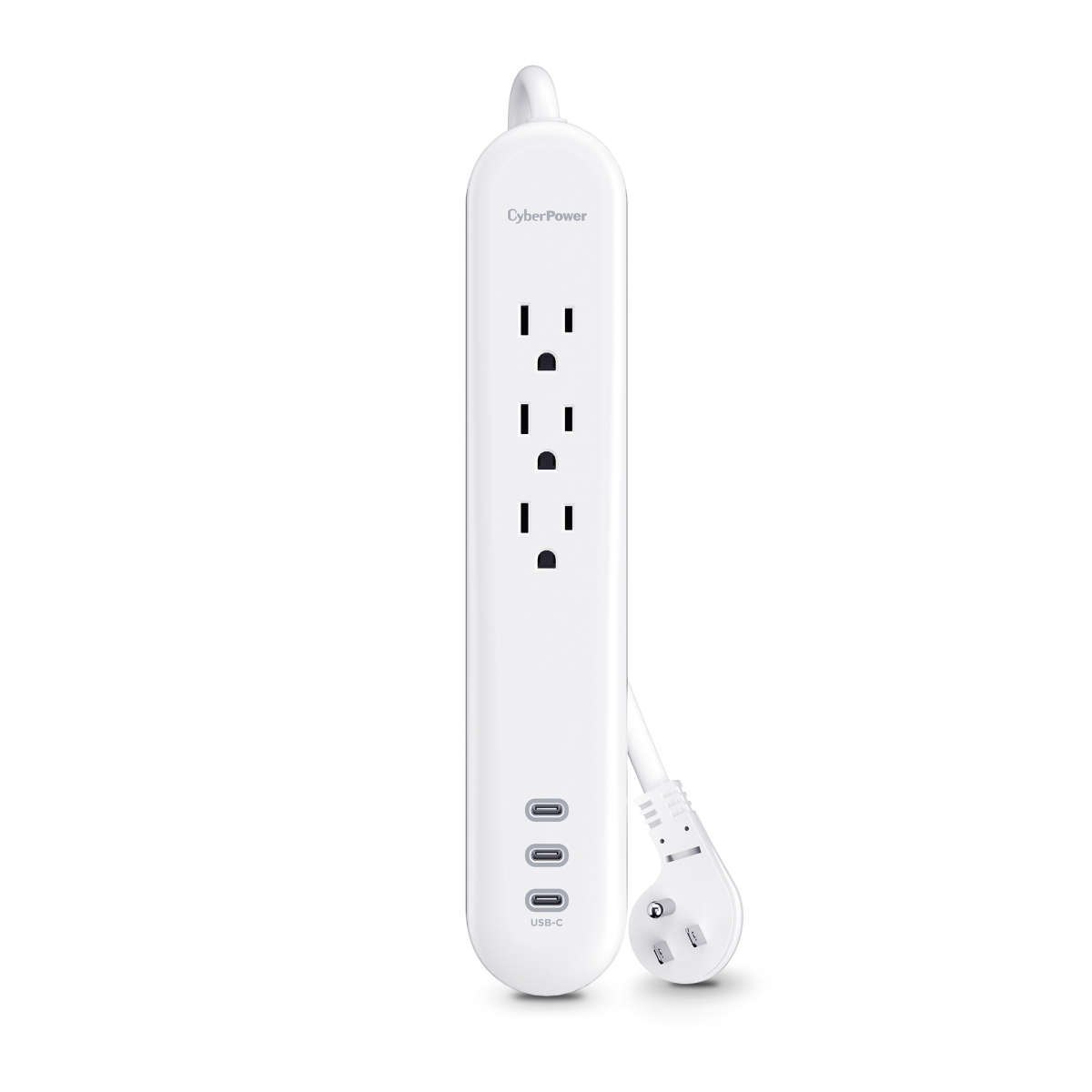 P304UC3 3 Port USB Charger with 30W USB-C Fast Charging, White