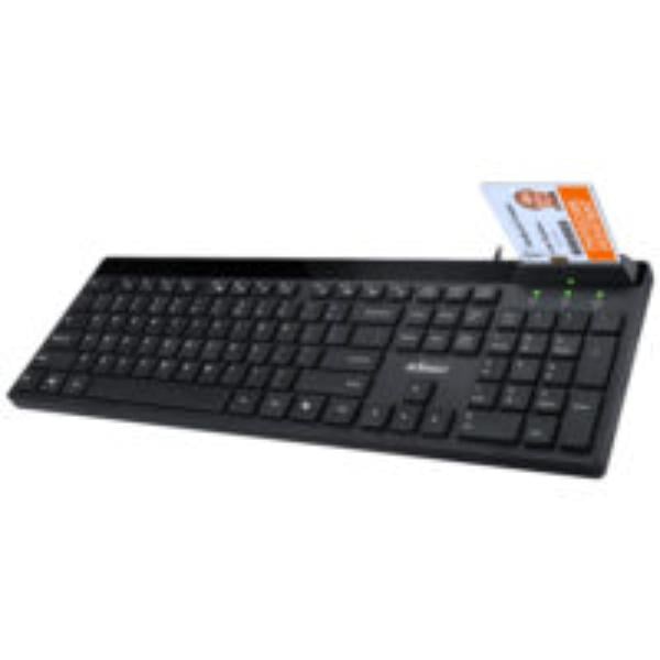 AKB-140SB Desktop Keyboard with Smart Card Reader