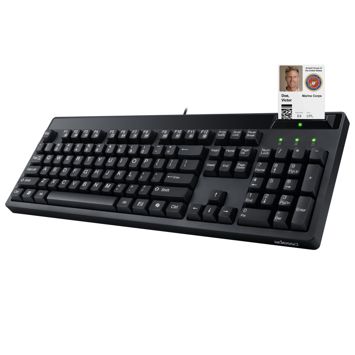 EasyTouch 130SB Desktop Mechanical Keyboard with Smart Card Reader