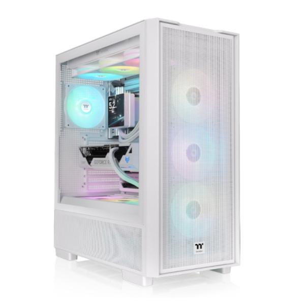Thermaltake CA-11K-00M1WN-00 S380 TG ARGB Mid Tower Chassis, White