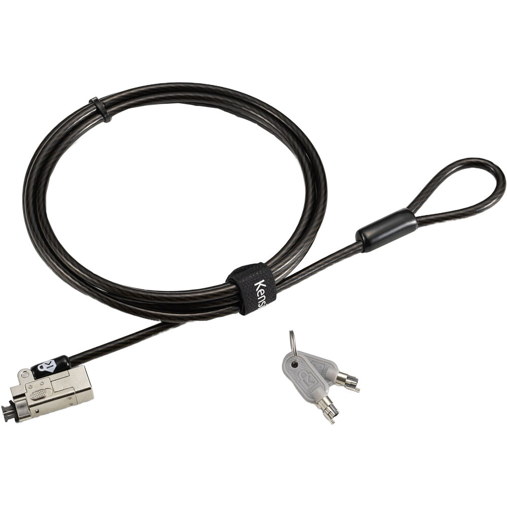 K63388WW Slim Nano Saver 2.0 Master Keyed Laptop Security Lock, Black