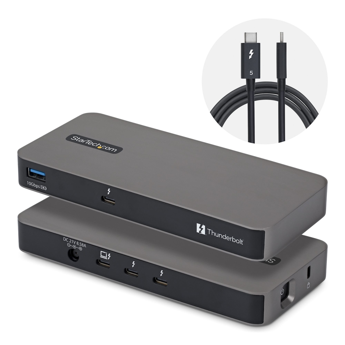 303NA-TB5-HUB 4-Port Thunderbolt 5 Hub with Thunderbolt Share KVM