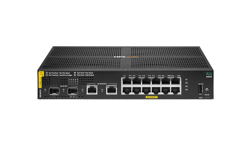 R8N89B-ABA Aruba Networking 6000 12G Ports CL4 2F 139W Switch