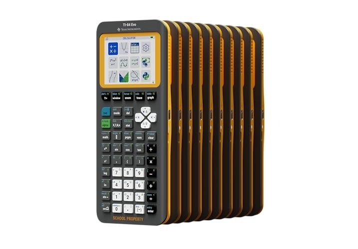 84EVO-10P-2L1 TI84 Evo EZ Spot Graphing Calculator - Pack of 10