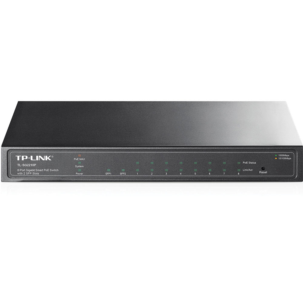 TP-Link SG2210P 8-Port Gigabit Smart PoE Switch