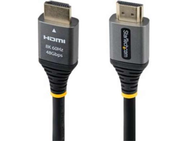 HDMM21V15F 15 ft. 8K 60Hz HDMI 2.1 Cable, Black & Silver
