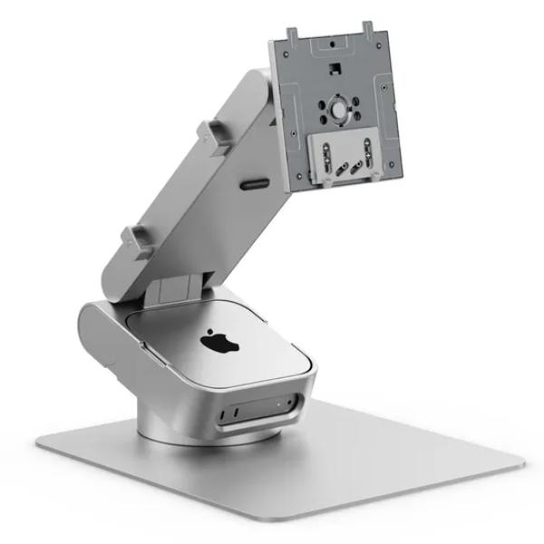 ALOGIC USA - Scale A32OFSSLV 32 in. Aspekt Omni Fold Stand for Mac Mini, Silver