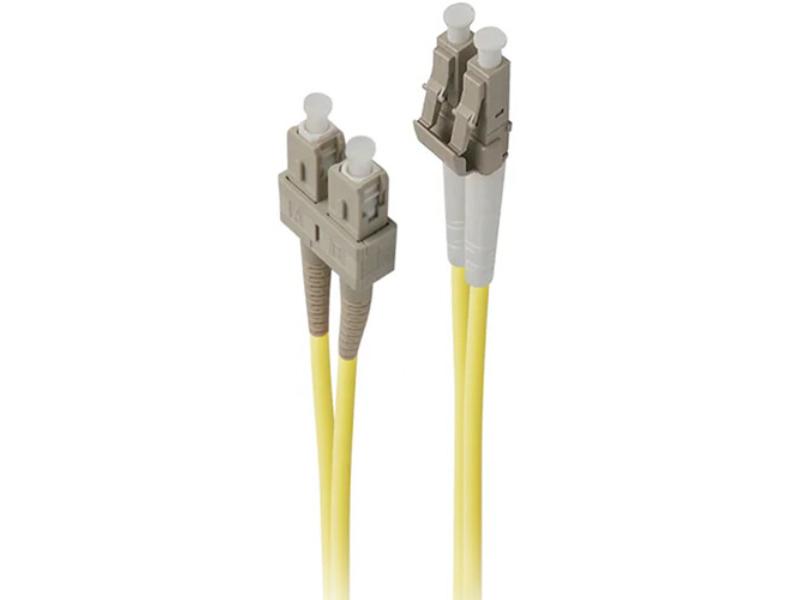 LCSC-02-OS2 2M LC-SC OS2 Single Mode Duplex Fiber Cable