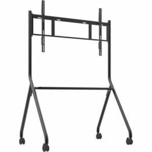ST66 ROLLSTND Mobile Rolling Stand for 55-86 in. Displays - Black