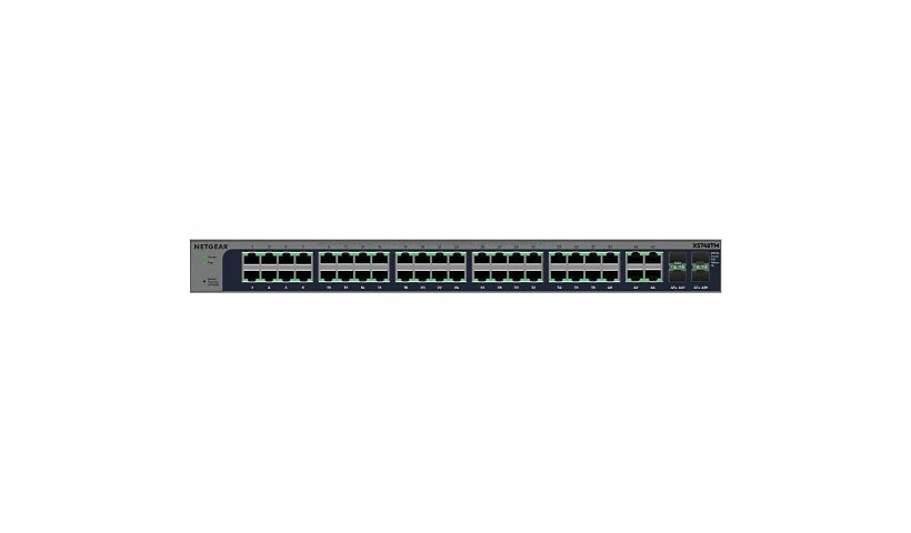XS748TM-100NAS 48-Port 10G & Multi-Gigabit Ethernet Smart Switch