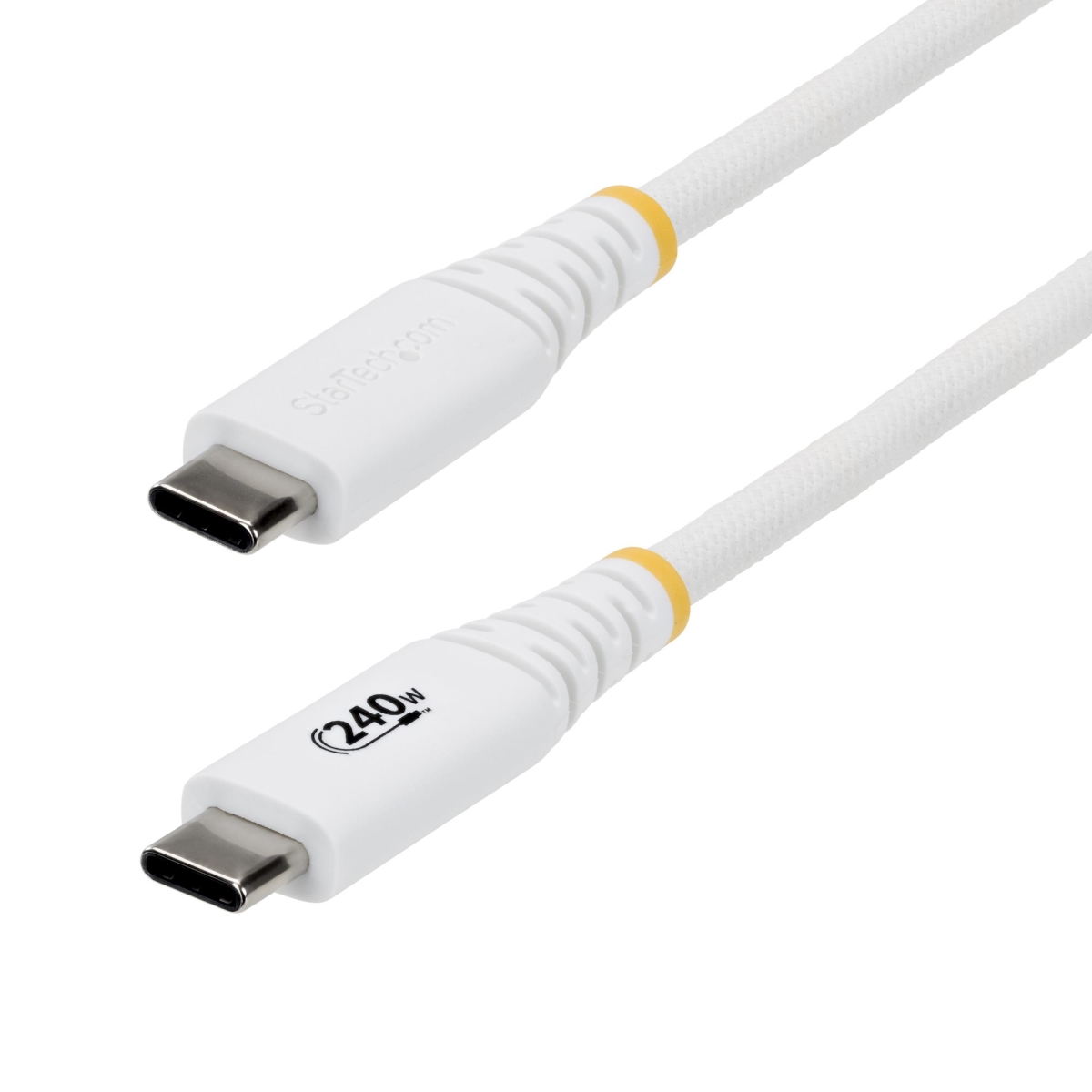 S2CEPR3FWUSBCAB 3 ft. 240W Power Delivery USB-C Charging Cable, White