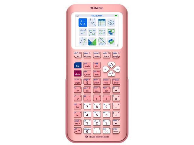 TI84EVOPINK Evo Graphing Calculator, Pink