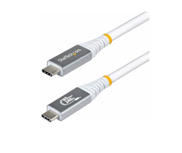 3FT/91CM USB-IF CERTIFIED USB4 CABLE SUPPORTS 80GBPS; DISPLAYPORT 2.1 VIDEO W/ D