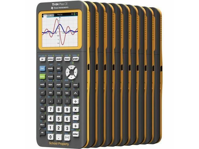 TI84PLUSCE10PK Evo Graphing Calculator - Pack of 10