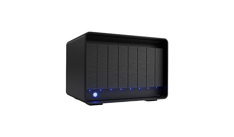 STNC128000400 128TB LaCie 8big Pro5 Hard Drive Array, Black
