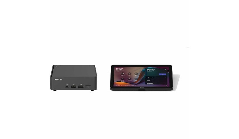 Logitech TAPMSTBASEASU3 Tap with ASUS NUC Base Bundle for Microsoft Teams Rooms