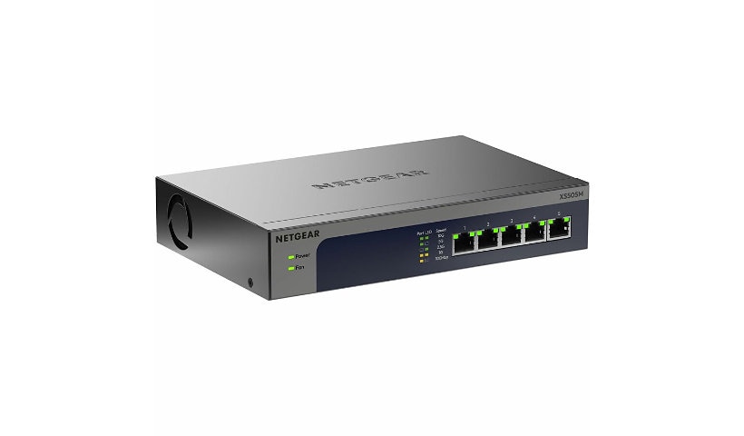 XS505M-200NAS 5-Port 10G-Managed Network Ethernet Switch