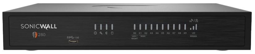03-SSC-6918 TZ280 Firewall Appliance with 1 Year TotalSecure Essential Edition Network Security Service