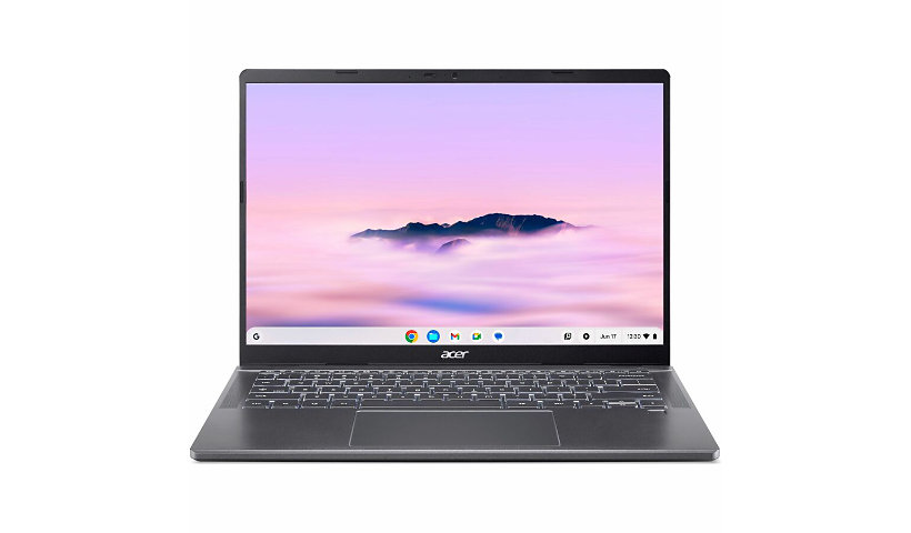 NX.JM4AA.009 14 in. Chromebook Plus 714 CBE794-1T CBE794-1T-51PD Touchscreen Clamshell Laptop - 60 Hz Intel Core, Iron