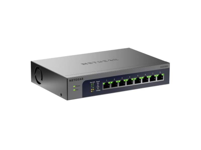 XS508M-200NAS 8-Port 10GB Multi-Gigabit Network Switch