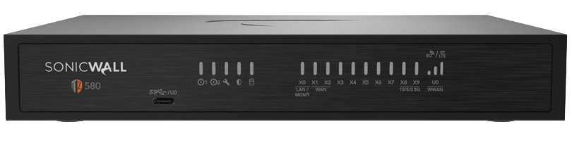 03-SSC-7457 TZ580 Hardware with 3 Year Secure Upgrade Plus Advanced Edition Network Security Service