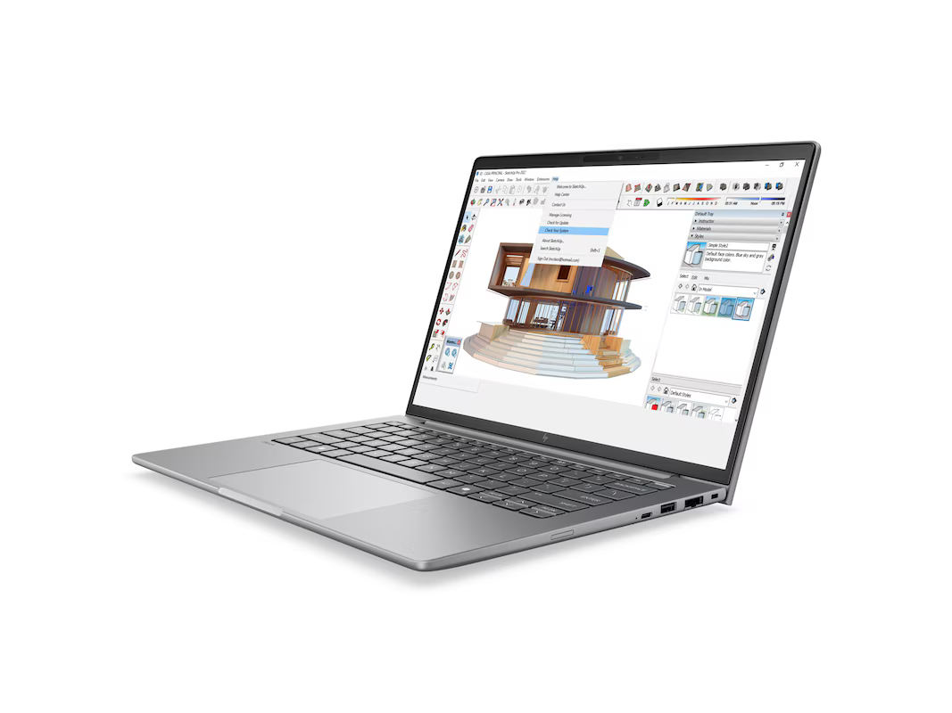 E1QY3UT-ABA 14 in. ZBook 8 G2a Mobile Workstation PC with Wolf Pro Security, Meteor Silver