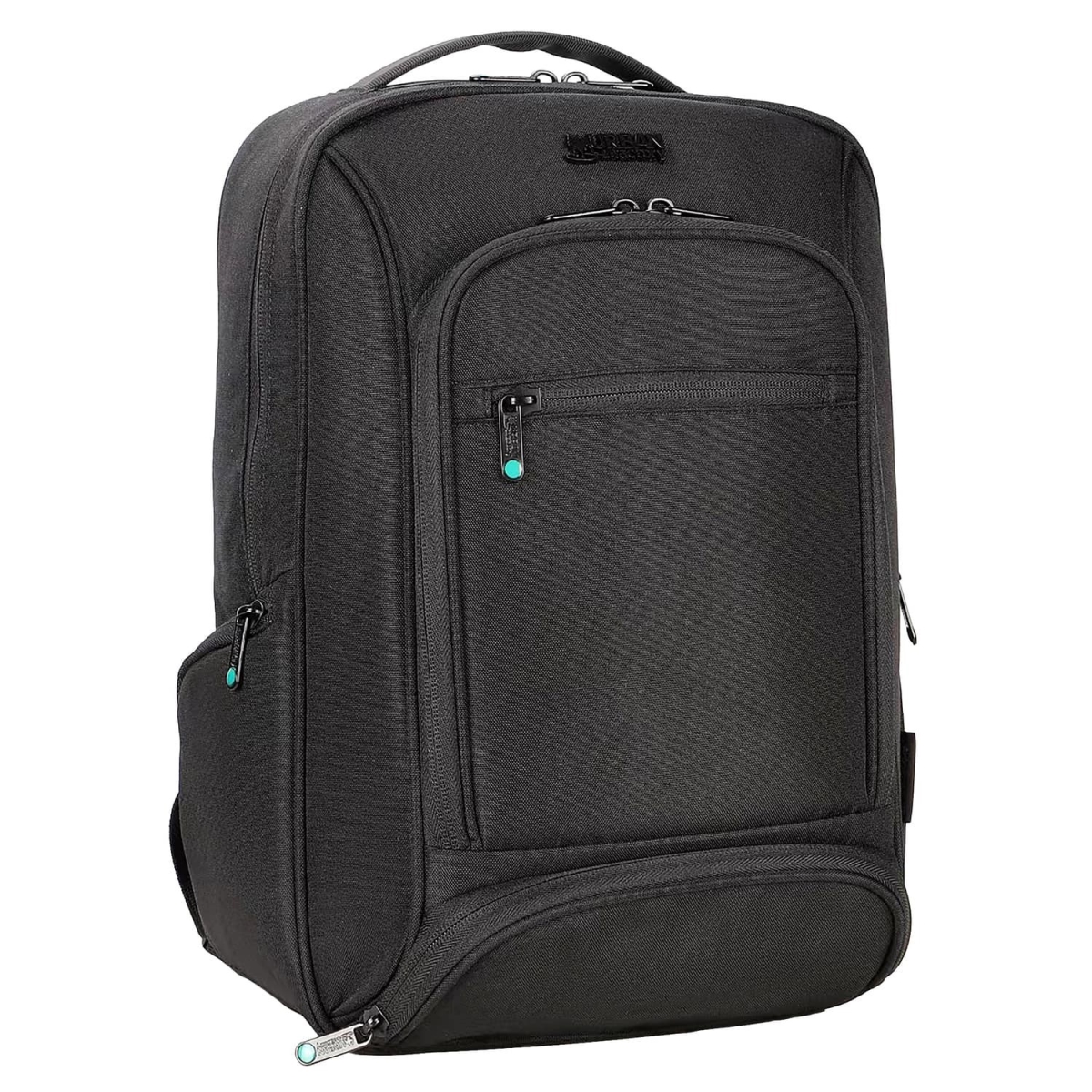 Urban Factory - 13" 14" MIXEE Eco Foam-Reinforced Compact Laptop Backpack Multiple Compartments Recycled PET Materials - Black
