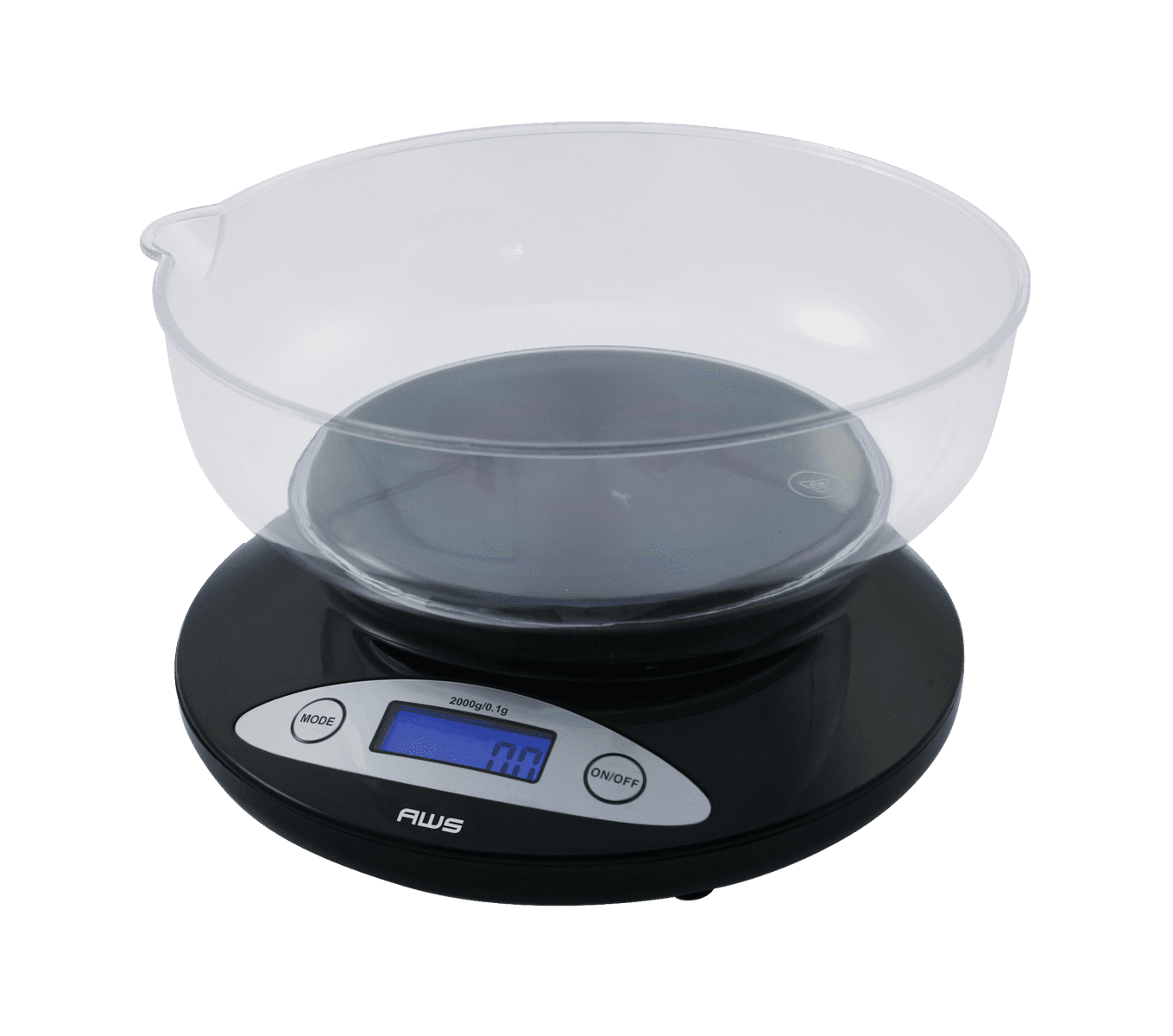 Picture of American Weigh Scales 2KBOWL-BK Bowl Digital Food Scale - Black