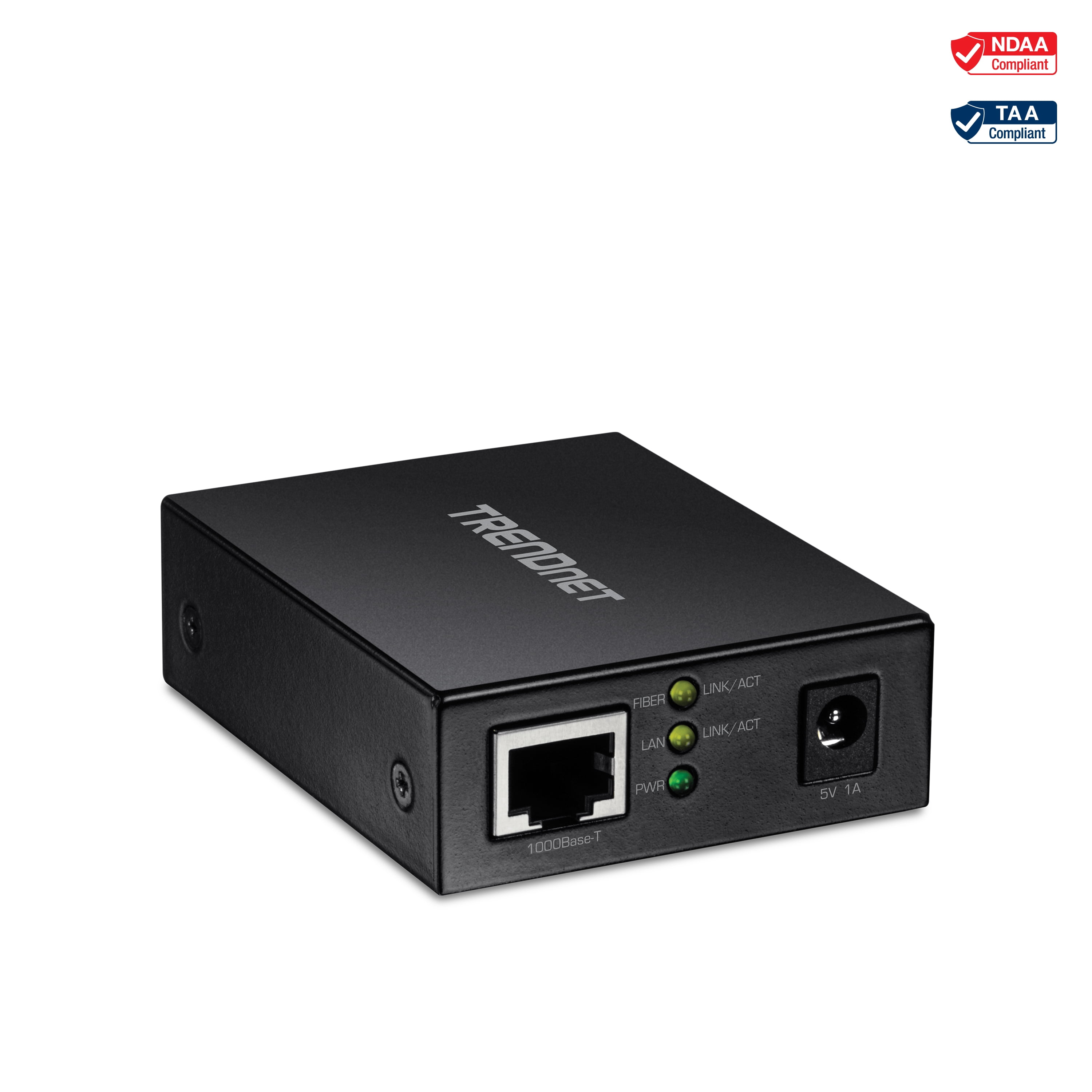 TFC-GSFP 1 x 1000 Base T RJ 45 Port Media Converter