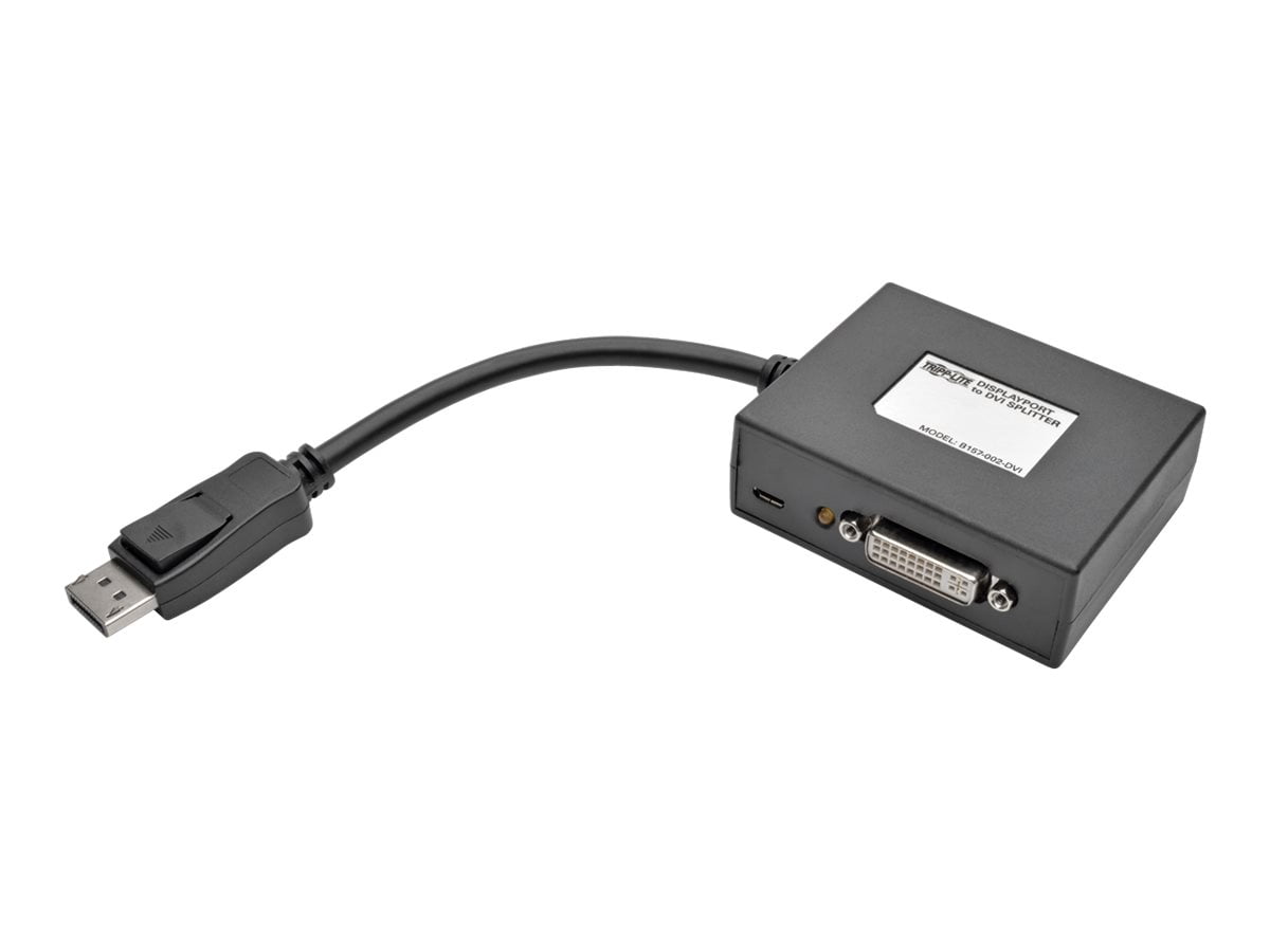 B157-002-DVI 2-Port Display Port to Dvi Splitter