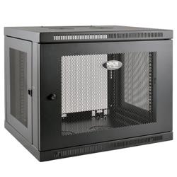 9U Low Profile Switch Depth Plus Wall Mount Rack Enclosure Cabinet