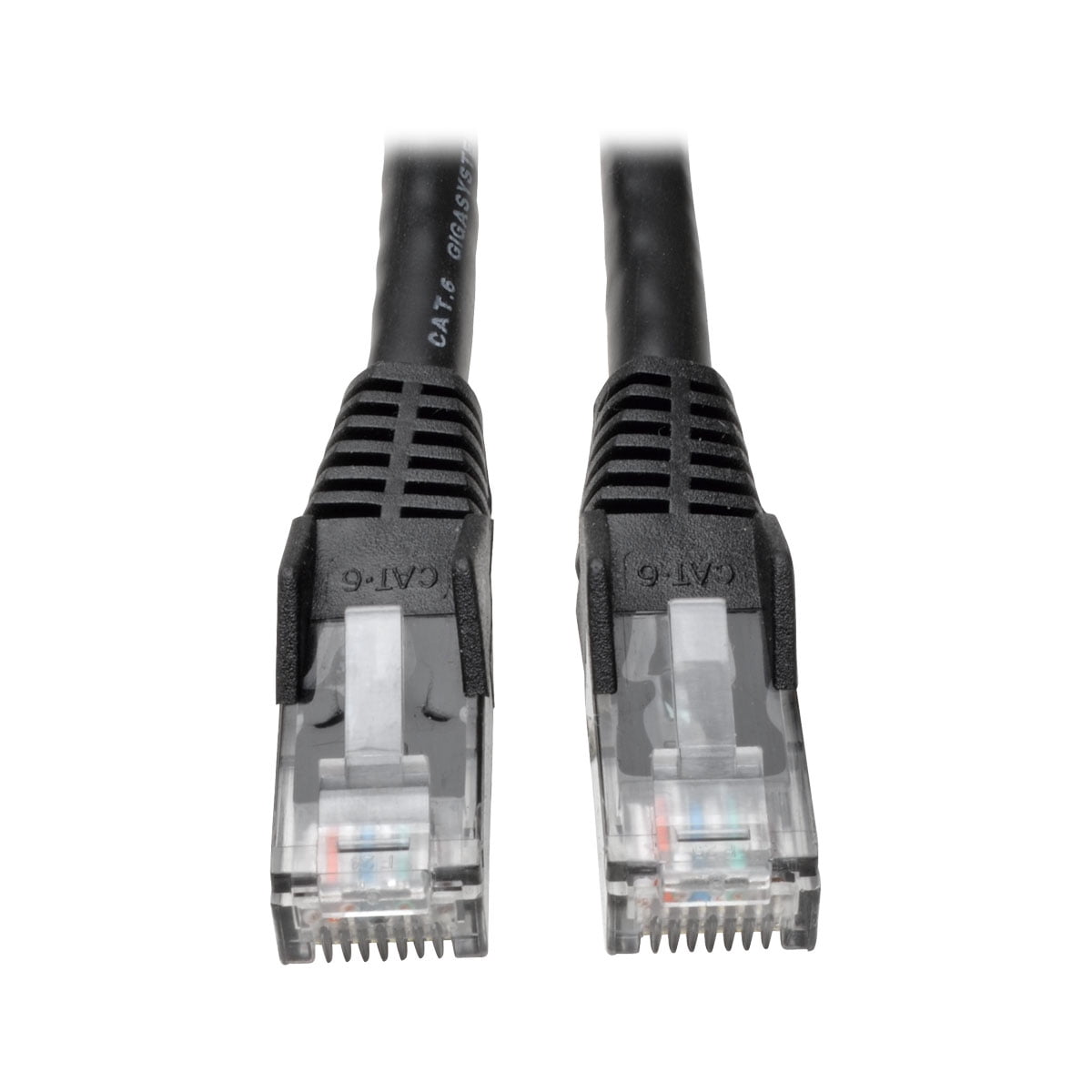 2 ft. Cat6 Gigabit Snagless Molded Patch Cable, Black