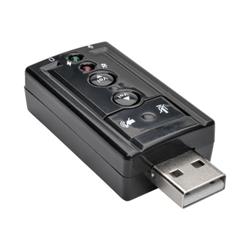 Picture of Tripp Lite U237-001 Virtual 7.1-Channel USB External Sound Card