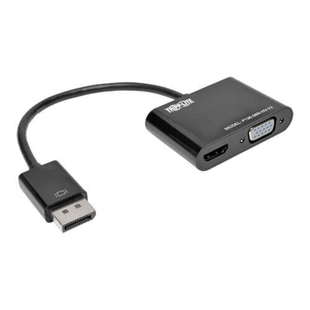 Display Port 1.2 to VGA & HDMI All-in-One Converter Adapter