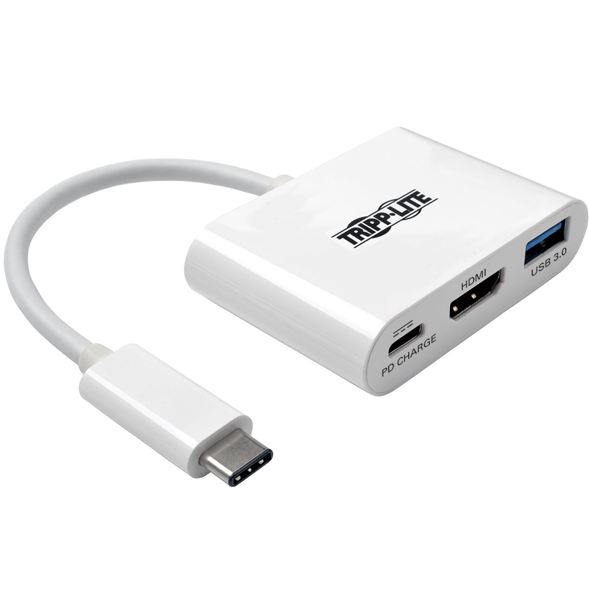 USB C to HDMI External Video Adapter with USB-A Hub & USB-C Pd Charging
