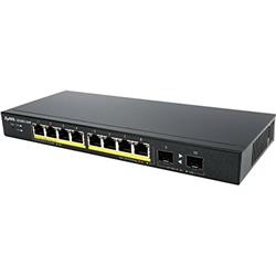 Picture of ZyXEL Communications GS1900-10HP 8-Port Gigabit Switch SFP Fiber Uplinks